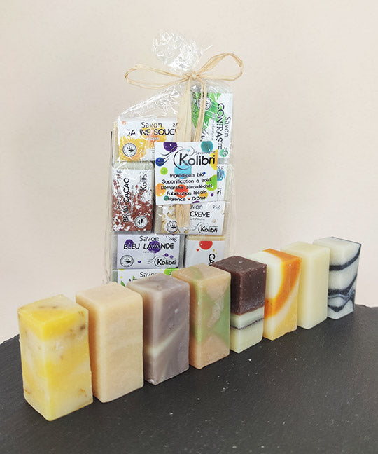 Coffret Découverte n°1 : 8 savons invités