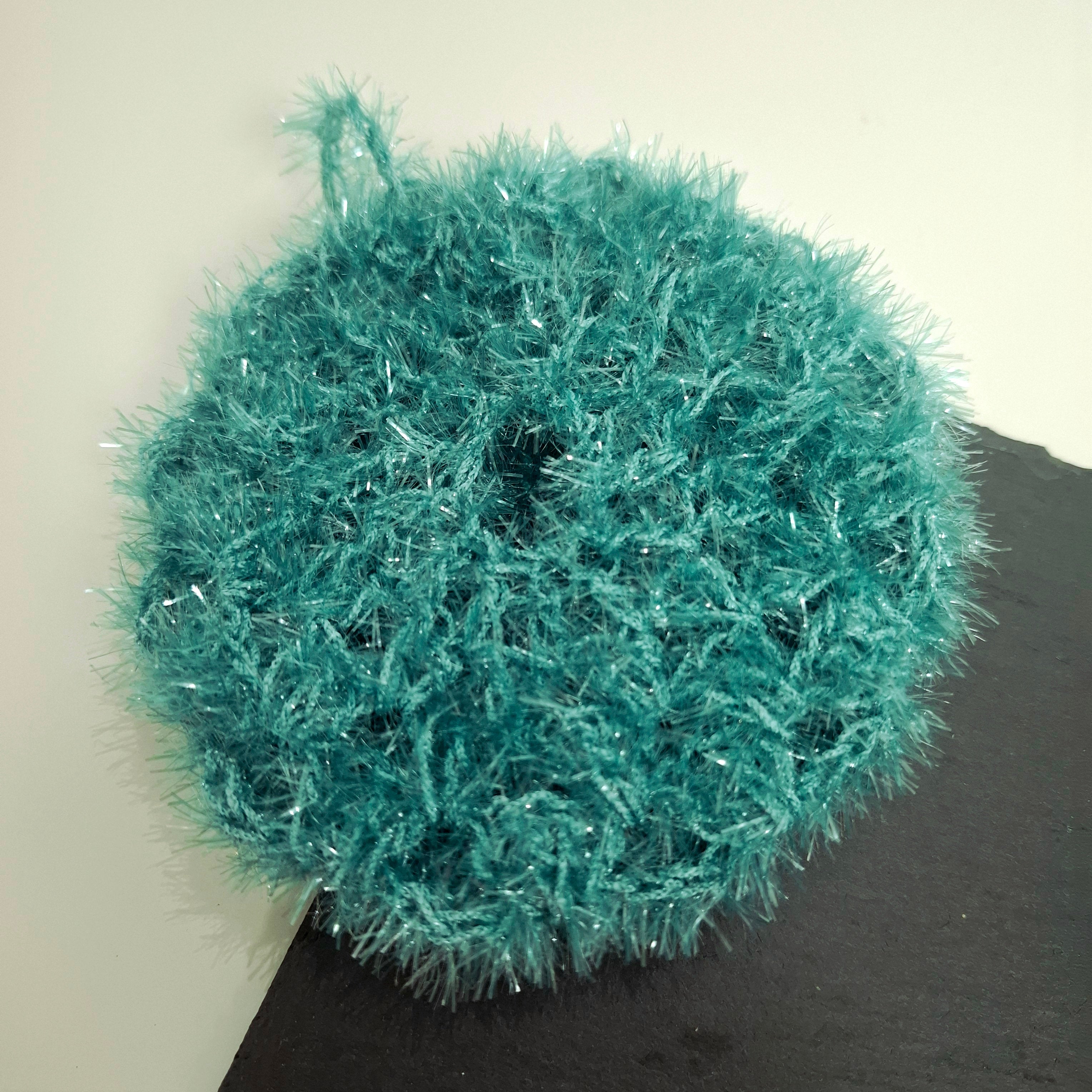 Eponge exfoliante en crochet - Douche/Vaisselle
