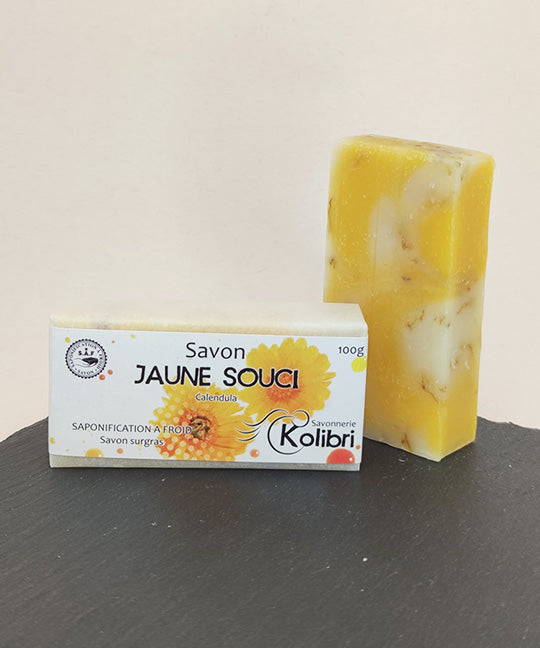 Savon JAUNE SOUCI - Calendula