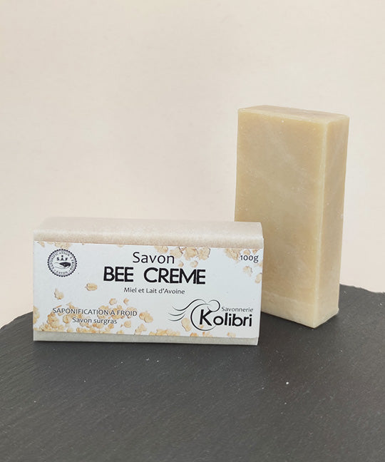 Savon BEE CREME - Miel et Lait d'avoine