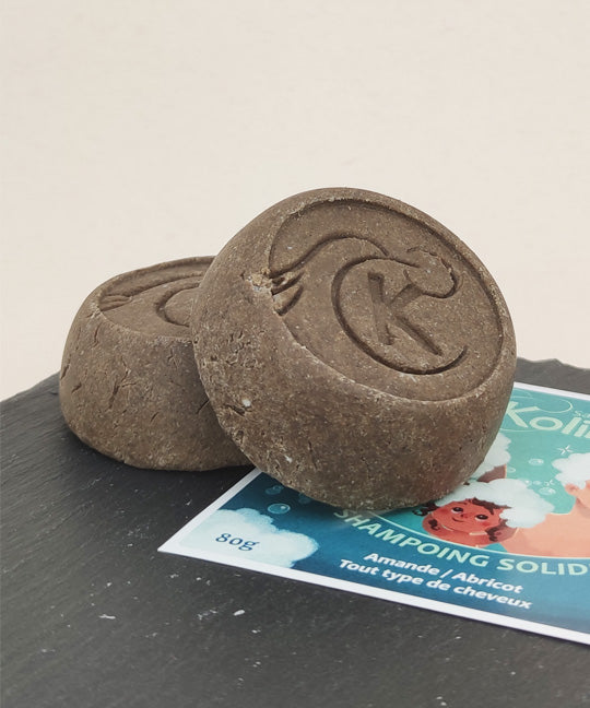Shampoing solide - Amande / Abricot 80g