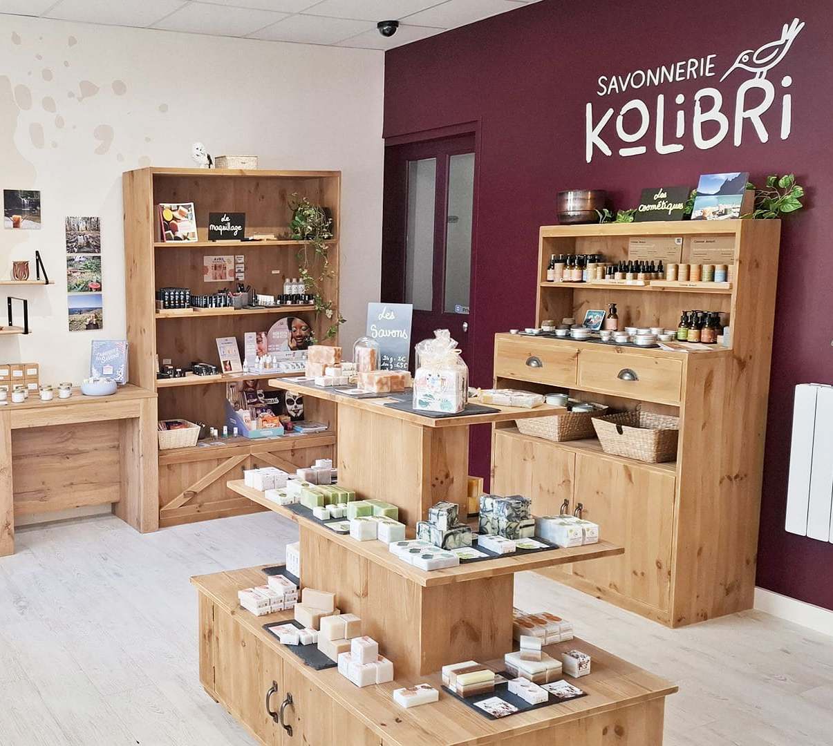interieur de la boutique de Valence
