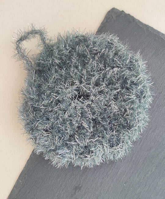 Eponge exfoliante en crochet - Douche/Vaisselle