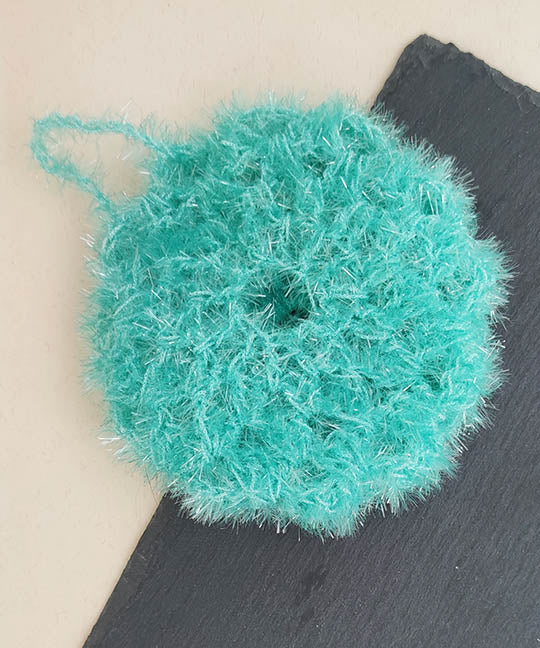 Eponge exfoliante en crochet - Douche/Vaisselle