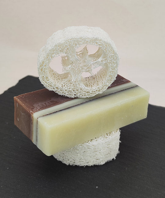 Porte-Savon végétal en Loofah