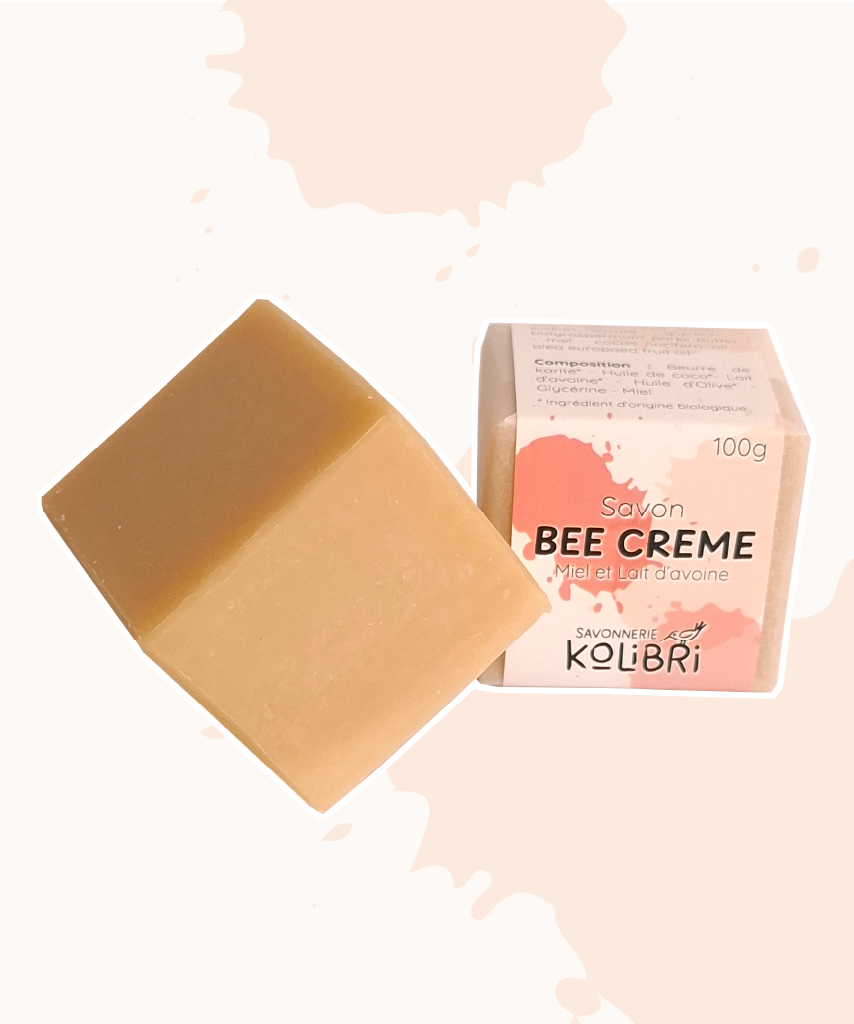 Savon BEE CREME - Miel et Lait d'avoine