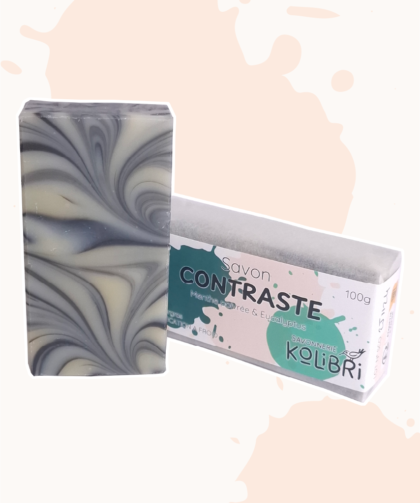 Savon CONTRASTE - Menthe et Eucalyptus