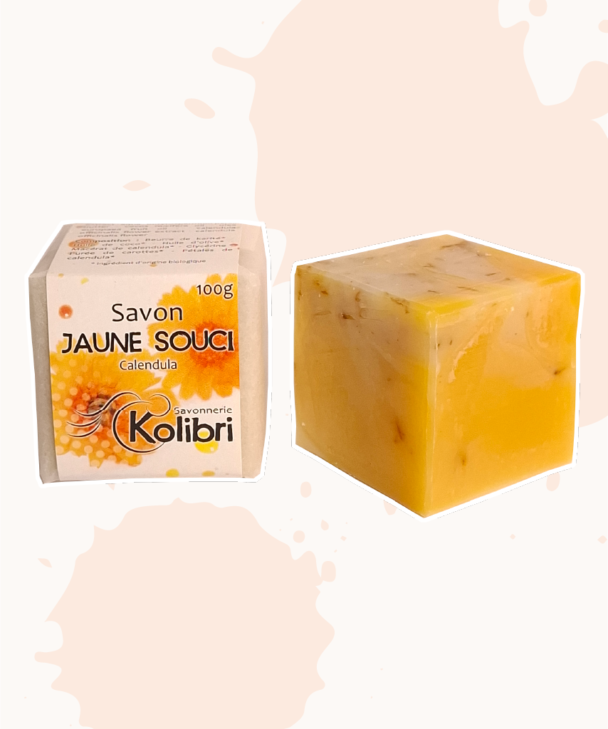 Savon JAUNE SOUCI - Calendula