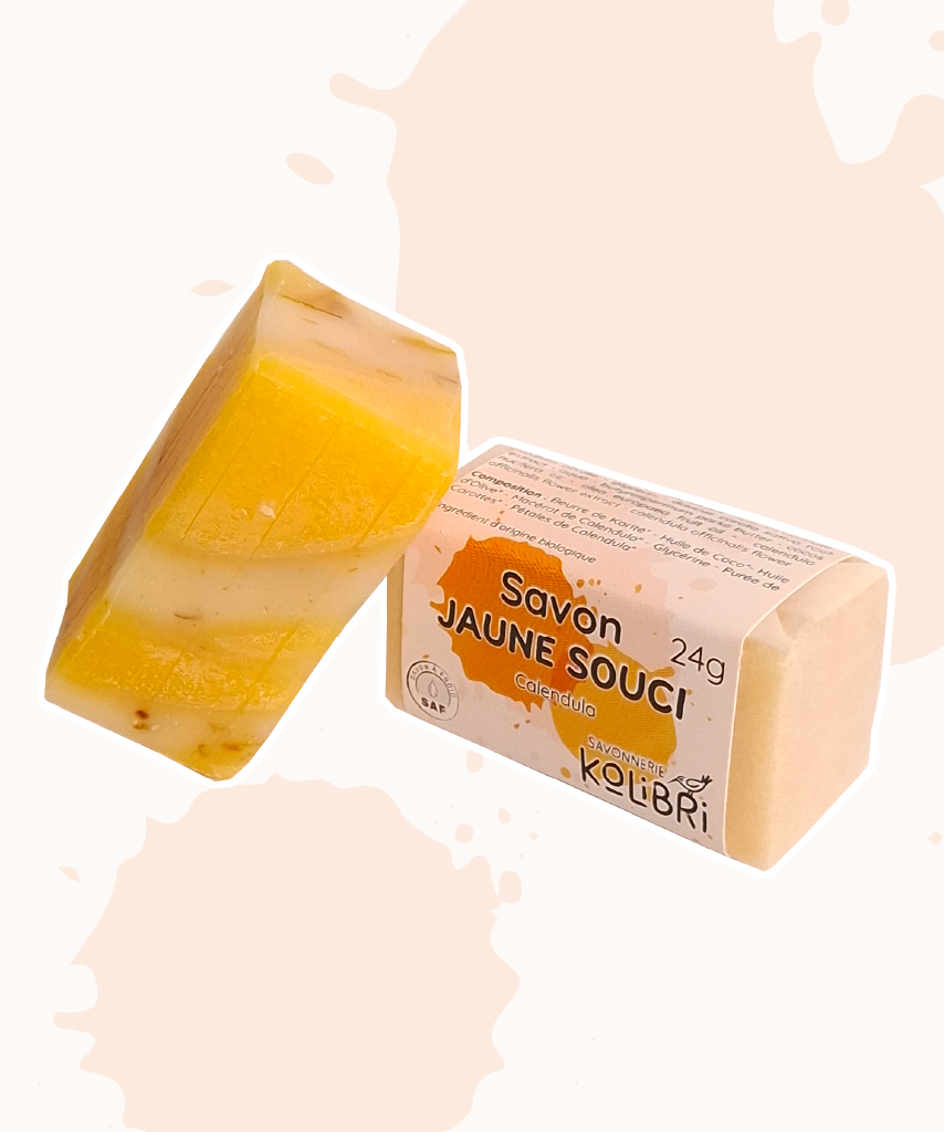 Savon JAUNE SOUCI - Calendula