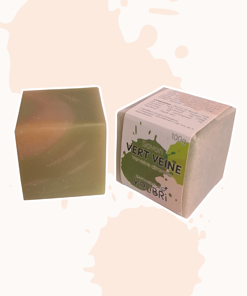 Savon VERT VEINE - Verveine citronnée