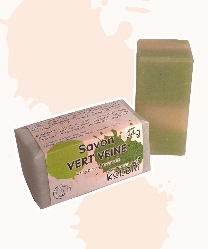 Savon VERT VEINE - Verveine citronnée